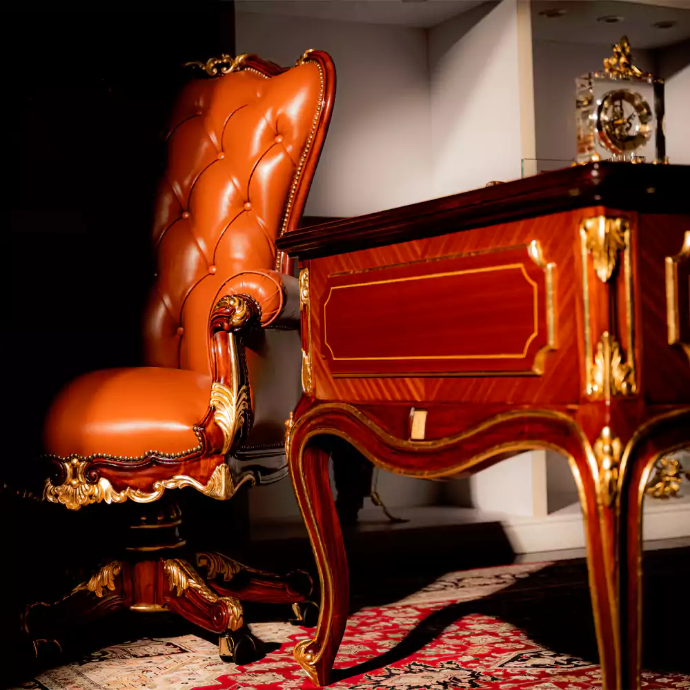 Italy Luxury Office Desk Italy luxury handmade Italian office desk featuring classic design and refined craftsmanship